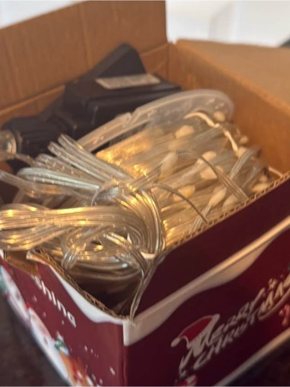 Clear LED String Lights for Home Parties - 800 Warm White Lights!